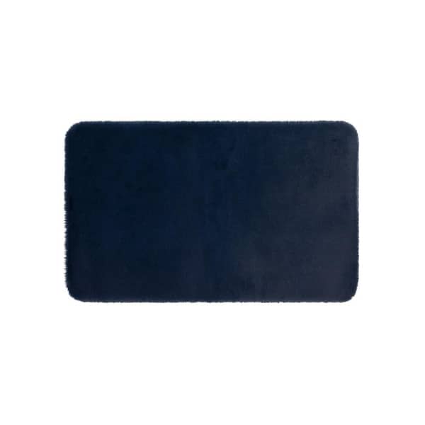 Mohawk Home Lavish Plush Indigo 17 in. x 24 in. Bath Mat