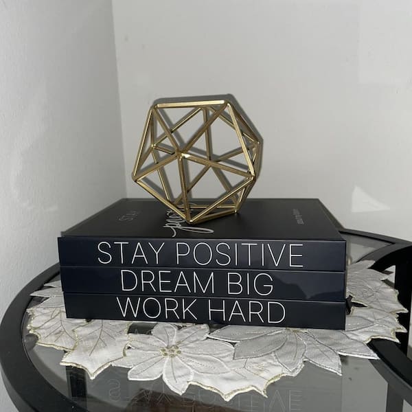 Unbranded Black Decorative Faux Books for Home Decor