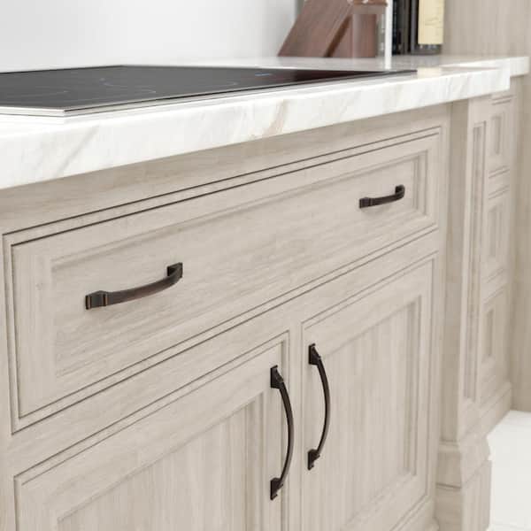 Teramo Collection 6-5/16 in. (160 mm) Vintage Brushed Oil-Rubbed Bronze Cabinet Arch Pull