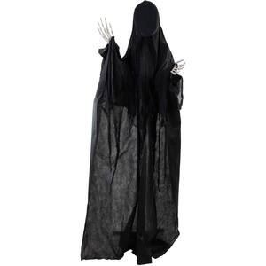 6 ft. dearmad the Ghostly Reaper with Lights and Sound, Indoor or Covered Outdoor Halloween Decoration, Battery Operated