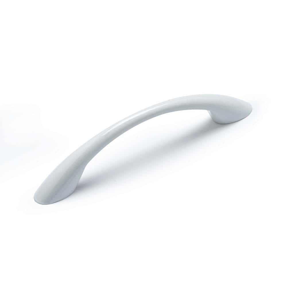 Charleston Collection 3 3/4 in. (96 mm) Modern White Cabinet Arch Pull price history on PriceWatchPro
