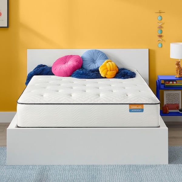 Simmons Americus 14 in. Plush Innerspring Full Mattress Set