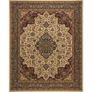 Home Decorators Collection Silk Road Red 7 Ft. X 10 Ft. Medallion Area ...