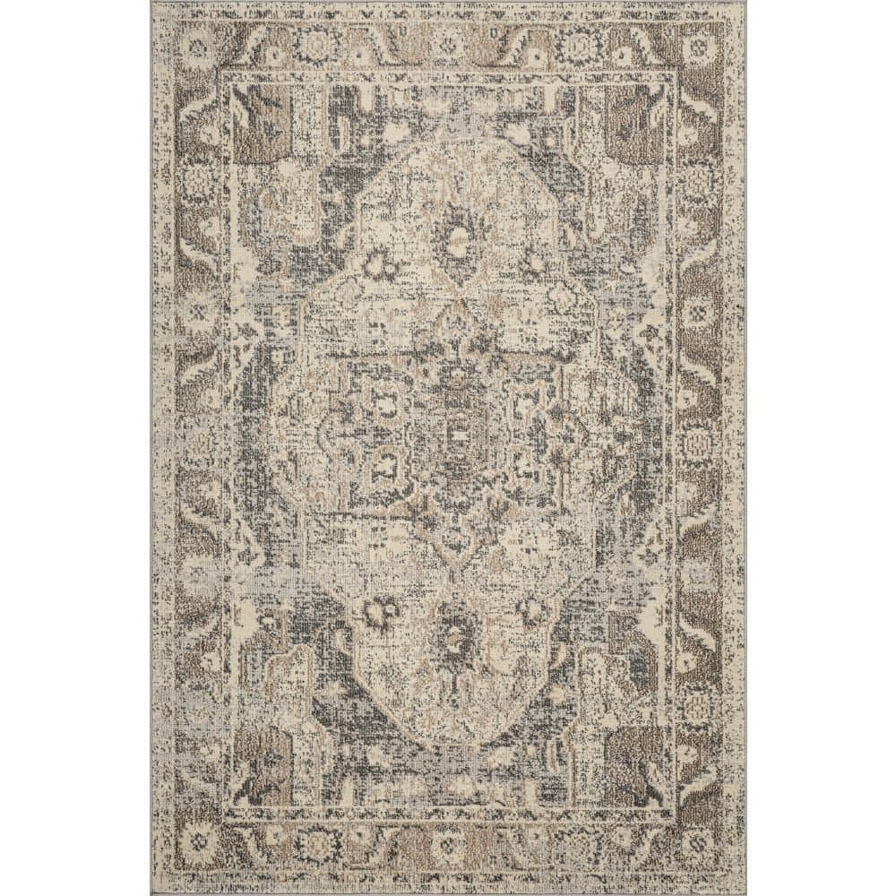 Corbett Vintage Bohemian Area Grey 3 ft. x 8 ft. Indoor Runner Rug price history on PriceWatchPro