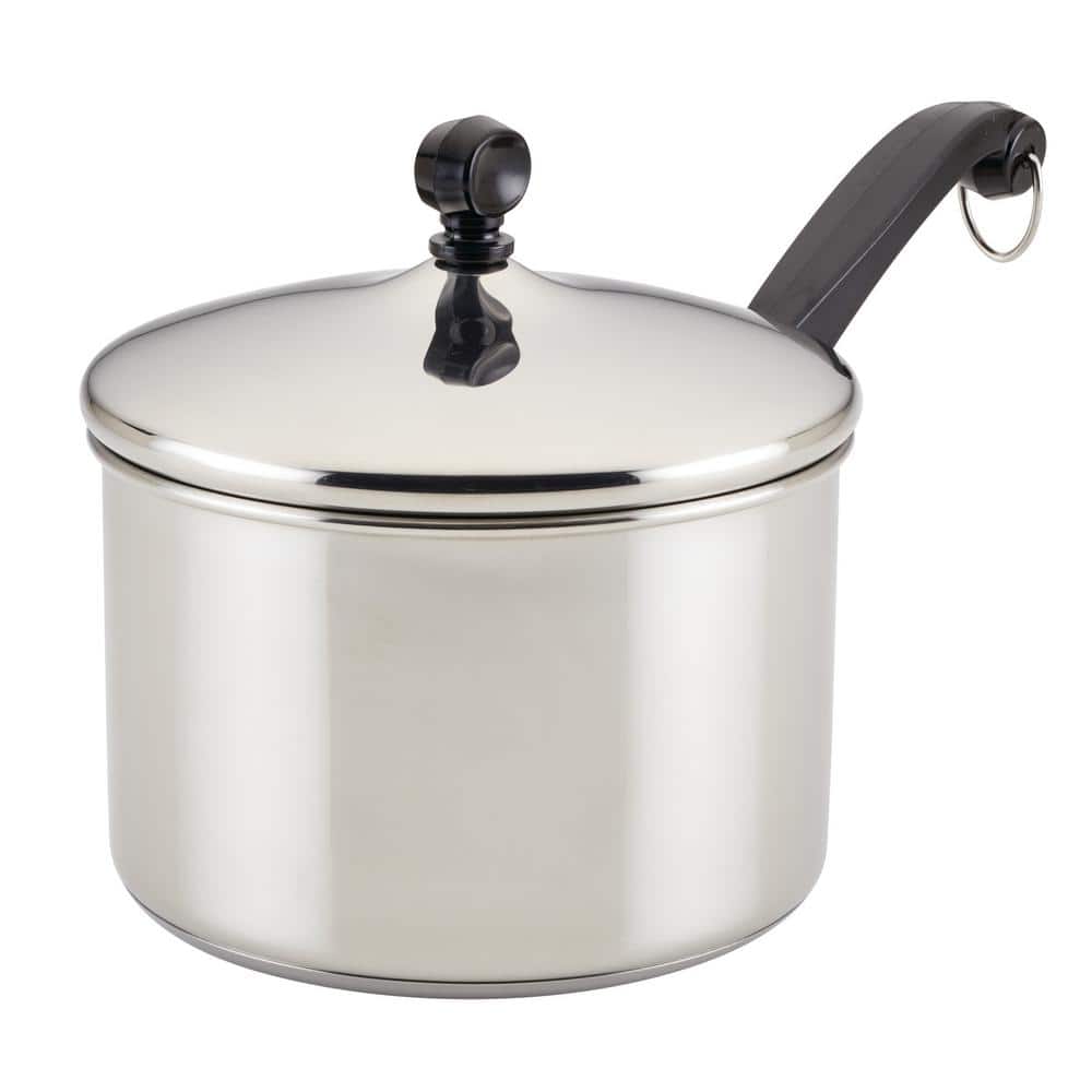 Stainless Steel Soup Soup Pot With Lid Stock Pan Sauce Cooking Small  Saucepan Lid Daily Use
