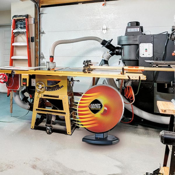 HANDY HEATER 1500-Watt 18.5 in. Electric Ceramic Parabolic Space