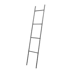 Black Steel Clothes Rack 14.96 in. W x 699 in. H