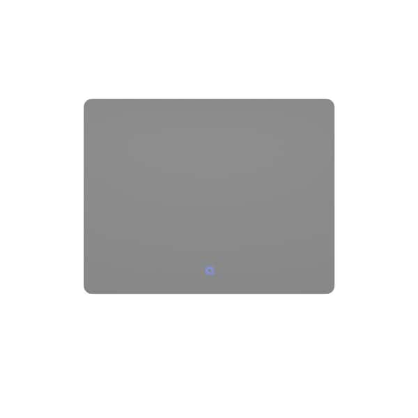 Xspracer 32 in. W x 24 in. H Rectangular Frameless Wall-Mounted Anti-Fog Side Surrounding Illuminated LED Bathroom Vanity Mirror
