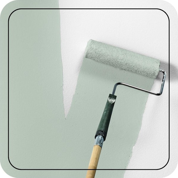 1 gal. #PPU11-13 Frosted Jade Eggshell Enamel EcoMix Plant-Based Interior Paint & Primer