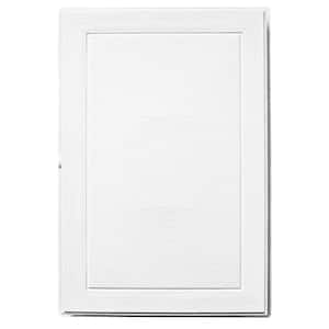 12.63 in. x 8.63 in. White Polypropylene Jumbo Light Mounting Block