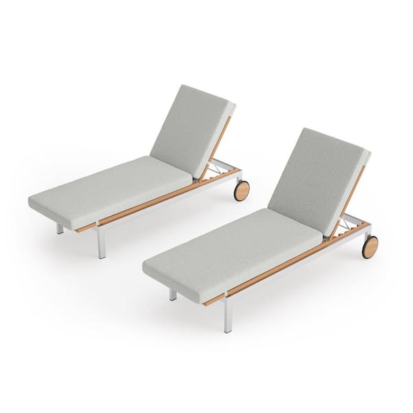 Stainless steel best sale sun loungers