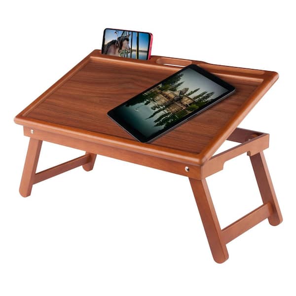 テーブル・チェア・ハンモック ONE UNIT TRAY OAK Winsome Wood Arlo 25.2 in. W x 9.1 in. H x 13.5 in. D Rectangle