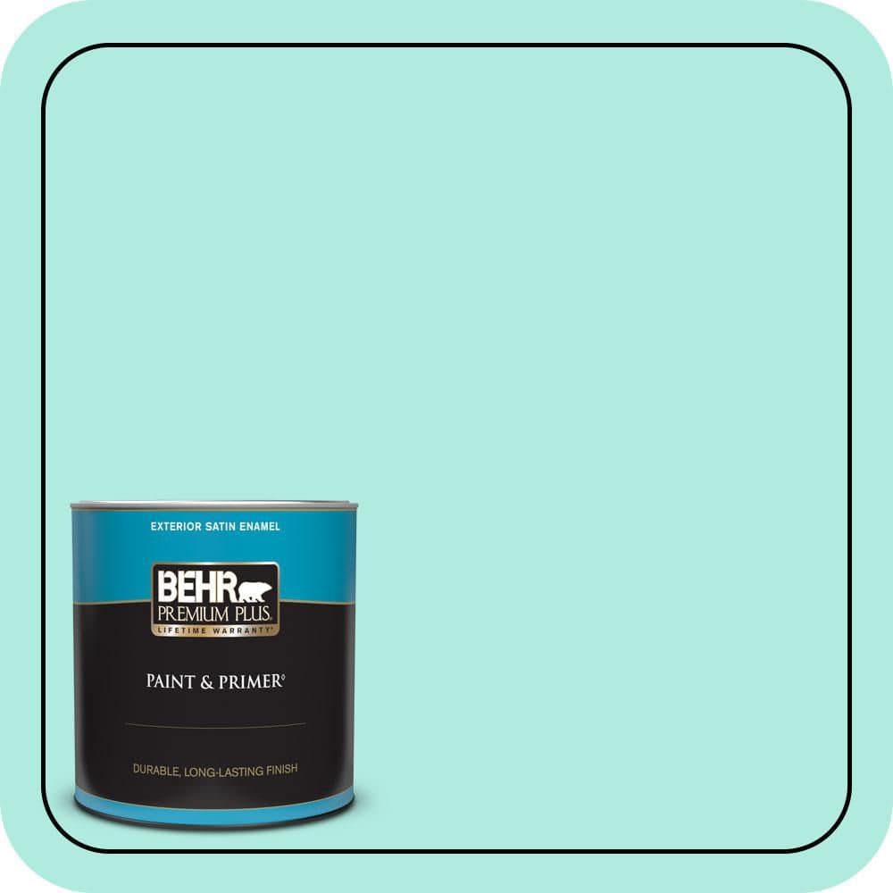 1 qt. #MQ4-23 Aloha Satin Enamel Exterior Paint & Primer price history on PriceWatchPro