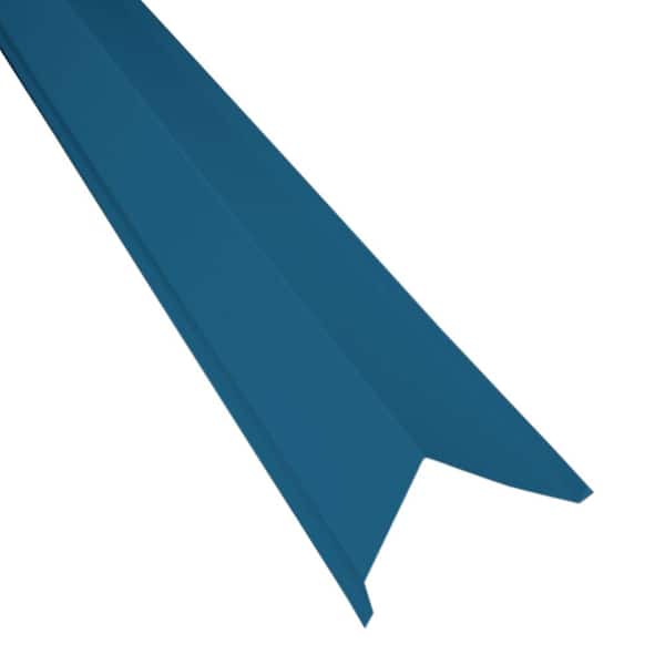 Metal Sales 10 ft. 6 in. Tahoe Blue Gable Trim