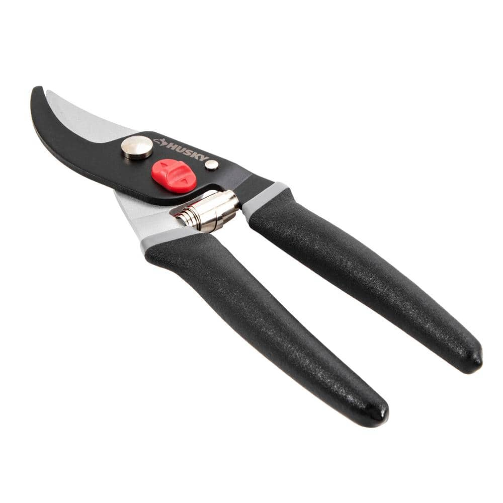 Husky 8 in. Classic Bypass Pruner Shears Husky15 The Home Depot