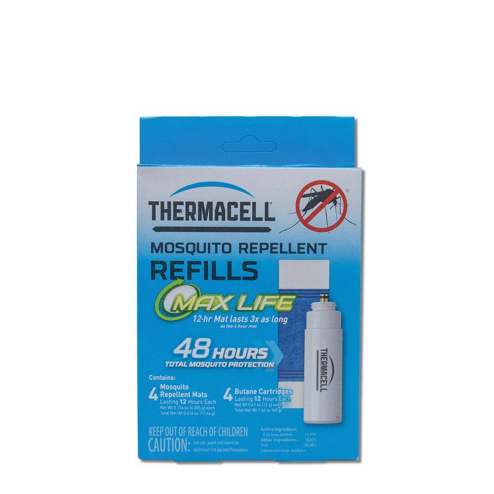 Thermacell Mosquito Repellant Max-Life Refill Pack 48 Hours and Deet Free  100544508 - The Home Depot