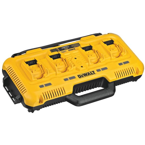 20V MAX Lithium-Ion 2.0Ah Battery (4-Pack) with 12V/20V/60V MAX 4-Port Lithium-Ion Battery Charger