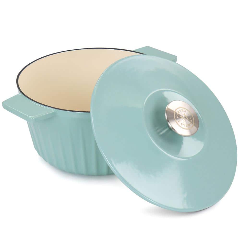 3 Quart Enameled Cast Iron Dutch Oven with Lid