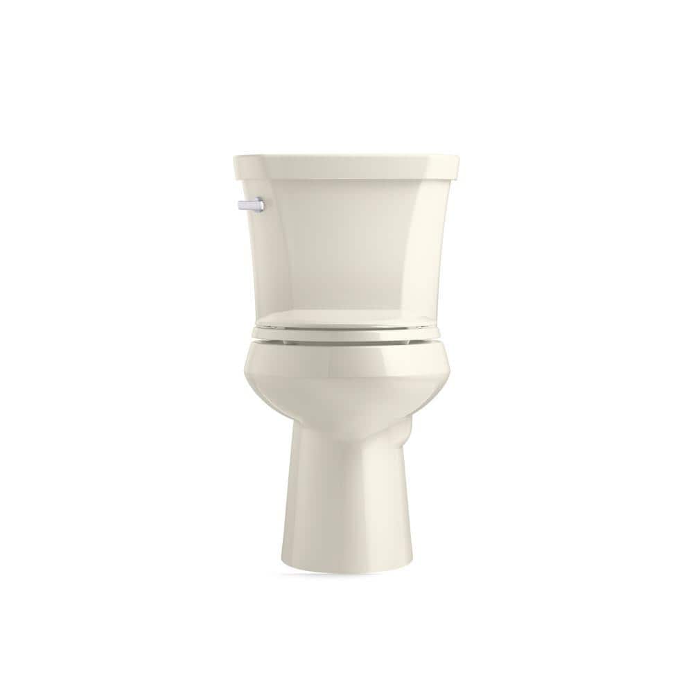 White Ceramic Single Flush Toilet Tank with Left-Hand Lever