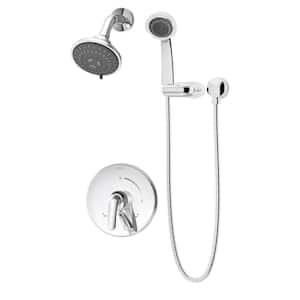 Elm 1-Handle 5-Spray Shower Trim with Hand Shower in Polished Chrome - 1.5 GPM (Valve not Included)