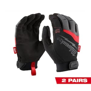 X-Large Performance Work Gloves (2-Pack)