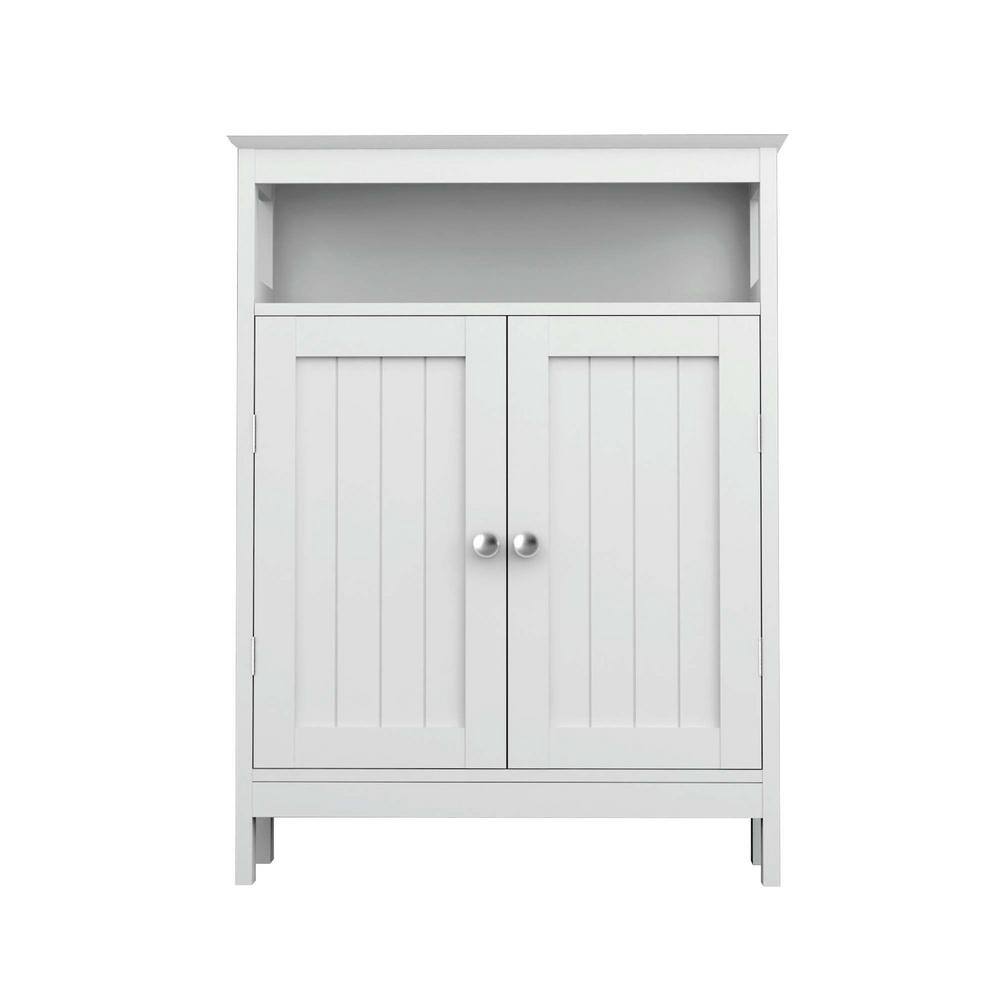 wetiny White cabinet with double shutter doors ZT033115278 - The Home Depot