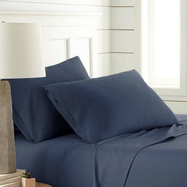 Souths Fine Linens, Navy Blue Queen Bed Sheets