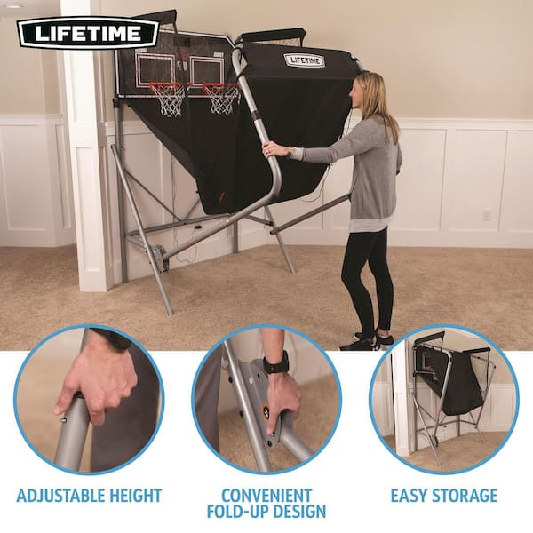 Lifetime Double Shot Basketball Arcade System 90648 - The Home Depot