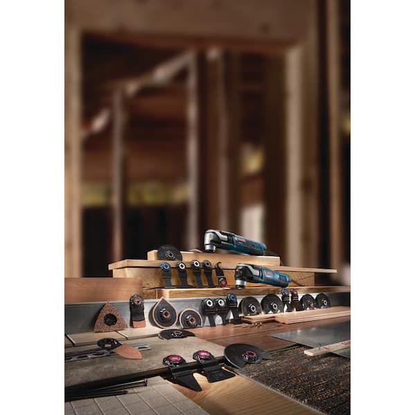 Bosch 5.5 Amp Corded StarlockMax Oscillating Multi-Tool Kit with