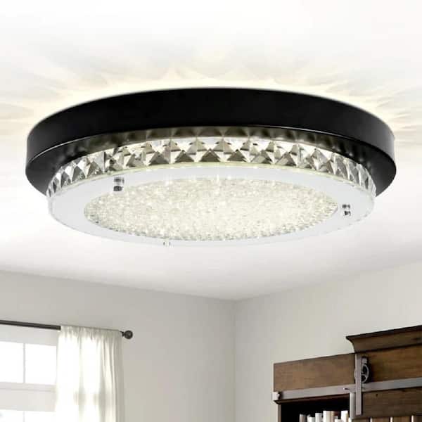 Unbranded LED Flush Mount Lighting Crystal Ceiling Light Fixtures Ceiling Mount Bedroom Ceiling Light