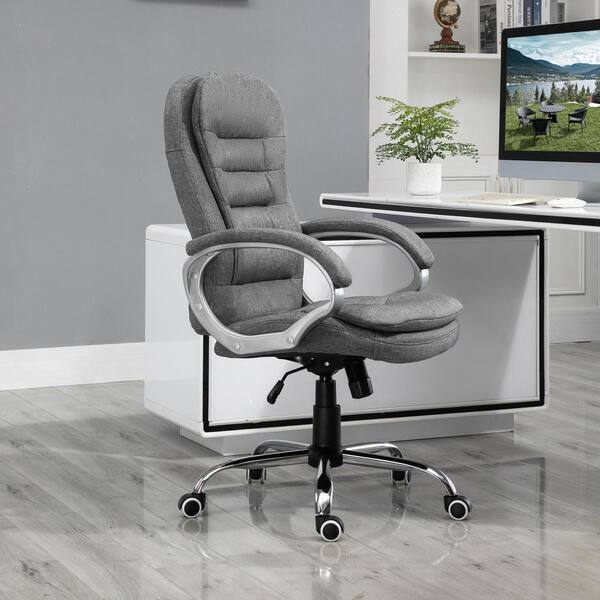 grey adjustable chair