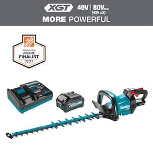 XGT 40V max Brushless Cordless 24 in. Hedge Trimmer Kit (4.0Ah)