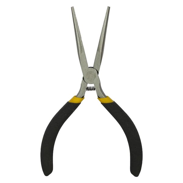 Stanley 5 in. Needle Nose Pliers 84-096 - The Home Depot