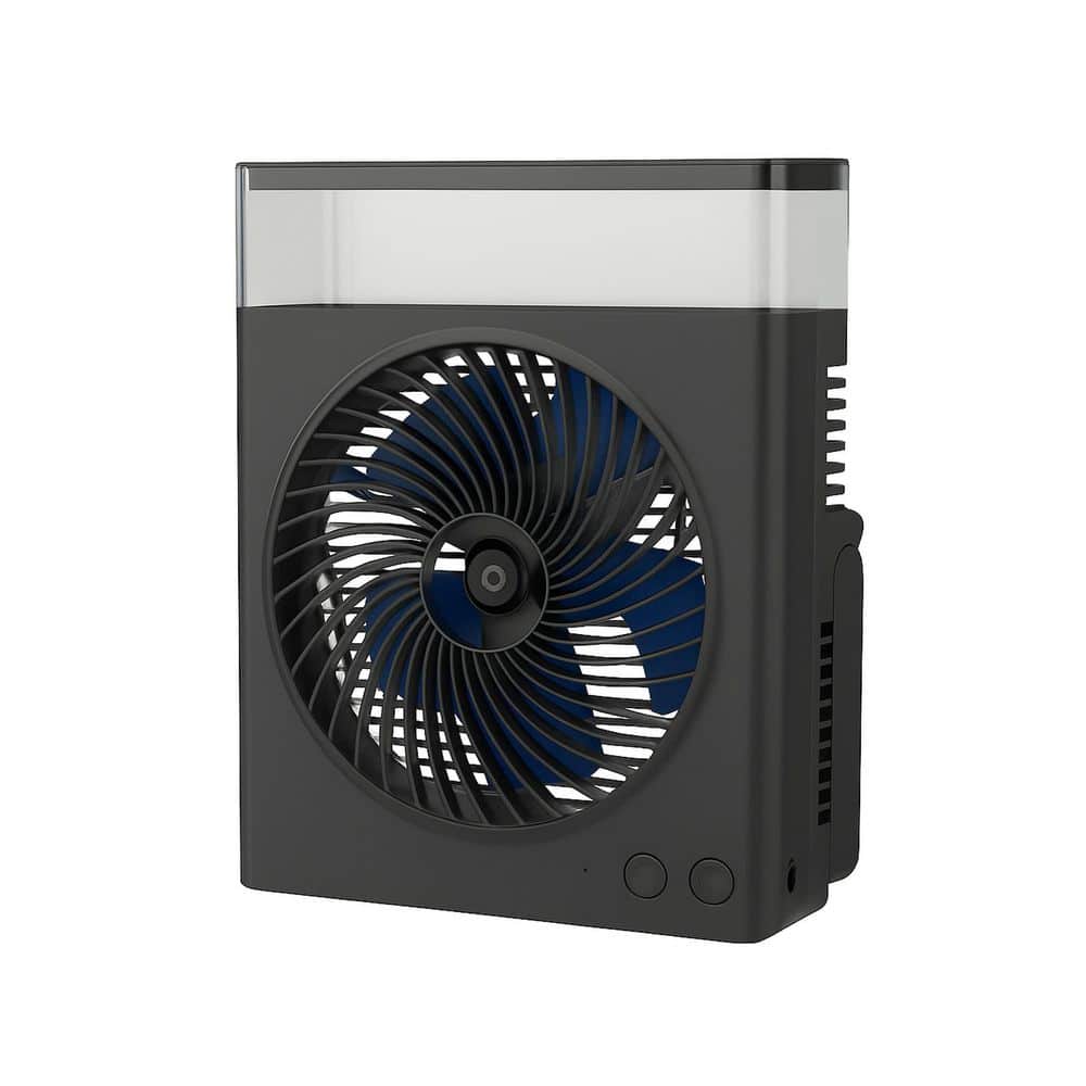 Portable Misting Fan with 600 ml Water Tank, 3 Fan Speeds, 2 Misting Levels, Cools in Various Areas price history on PriceWatchPro