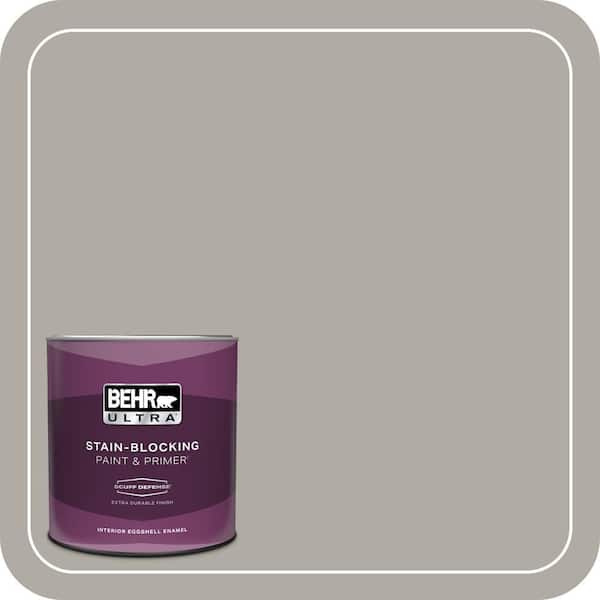 BEHR ULTRA 1 qt. Home Decorators Collection #HDC-NT-09G Stingray Gray Extra Durable Eggshell Enamel Interior Paint & Primer