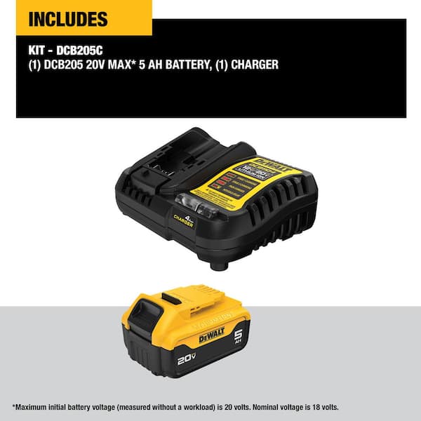 Dewalt 20 volt xr battery and charger sale