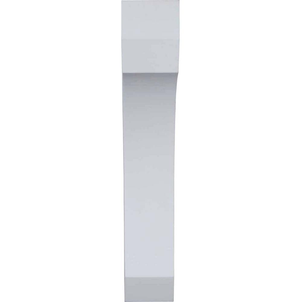 White Polyurethane Decorative 18" Bracket