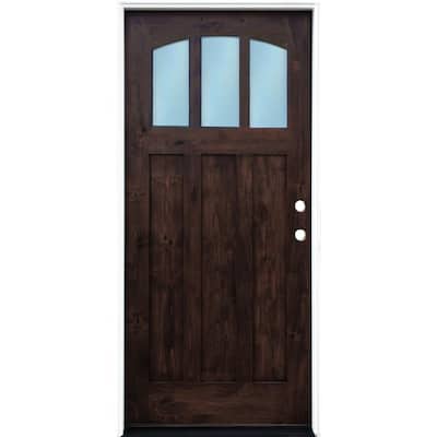 Wood Front Doors Exterior, External Wooden Doors With Glass