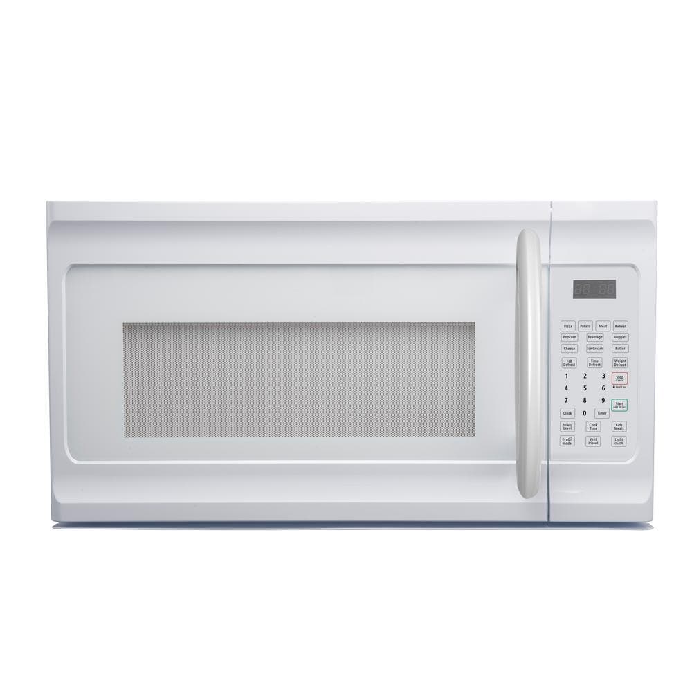 1.6 cu. ft. Over-the-Range Microwave Oven in White