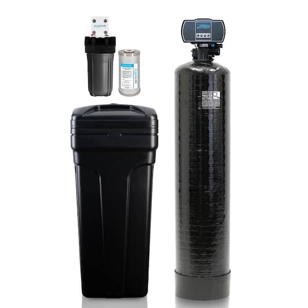 AQUASURE Harmony Series 64,000 Grain Electronic Metered Water Softener with Sediment and Carbon Pre-Filter