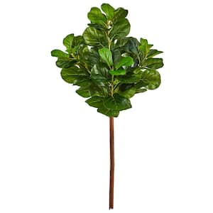 54 in. Green Artificial Fiddle Leaf Tree