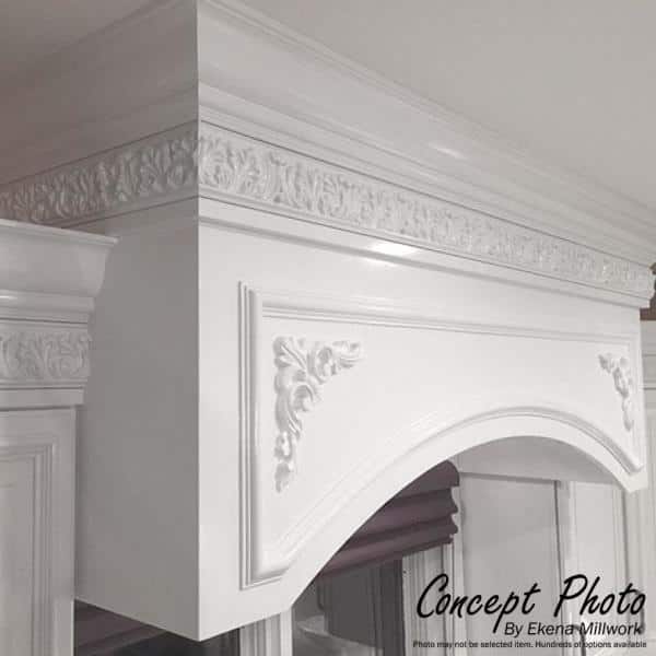 Cole Smooth White Urethane Crown Corner Moulding