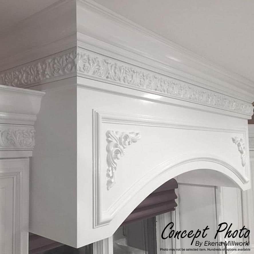 Devon Smooth Primed Polyurethane Crown Moulding 94.5"