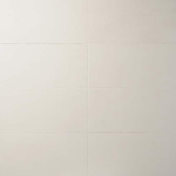 Ivy Hill Tile Technique White 12 in. x 24 in. Matte Porcelain Floor and Wall Tile (9.68 sq. ft./Case)