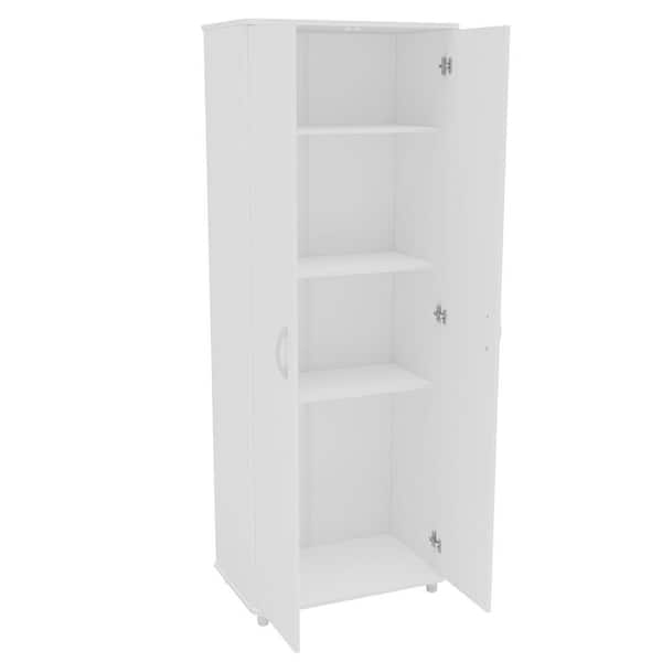 Woen 2 - Shelf Storage Cabinet The Twillery Co. Finish: White