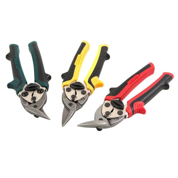 Capri Tools Straight-Cut Tin Snip (3-Pack)