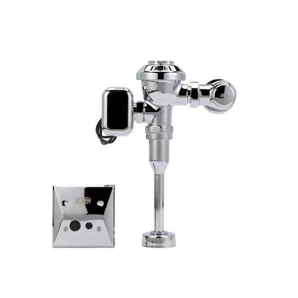 AquaVantage ZEMS Exposed Hardwired Sensor Flush Valve with 0.125 gpf 11-1/2 in. Rough-in and 3/4 in. Top Spud in Chrome