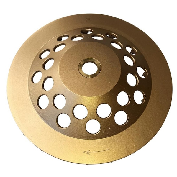4" inch Diamond Grinding Cup Wheel Disc Arbor 3/4" 5/8" Grinder Concrete Brick