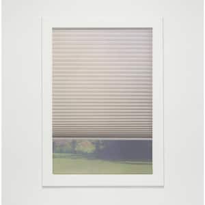 Gray Cloud Cordless Light Filtering Eco Polyester Cellular Shades - 18 in. W x 72 in. L