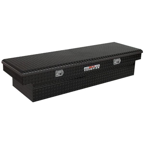 Decked 72.54in. Matte Black HDP Full-Size Crossover Truck Tool Box